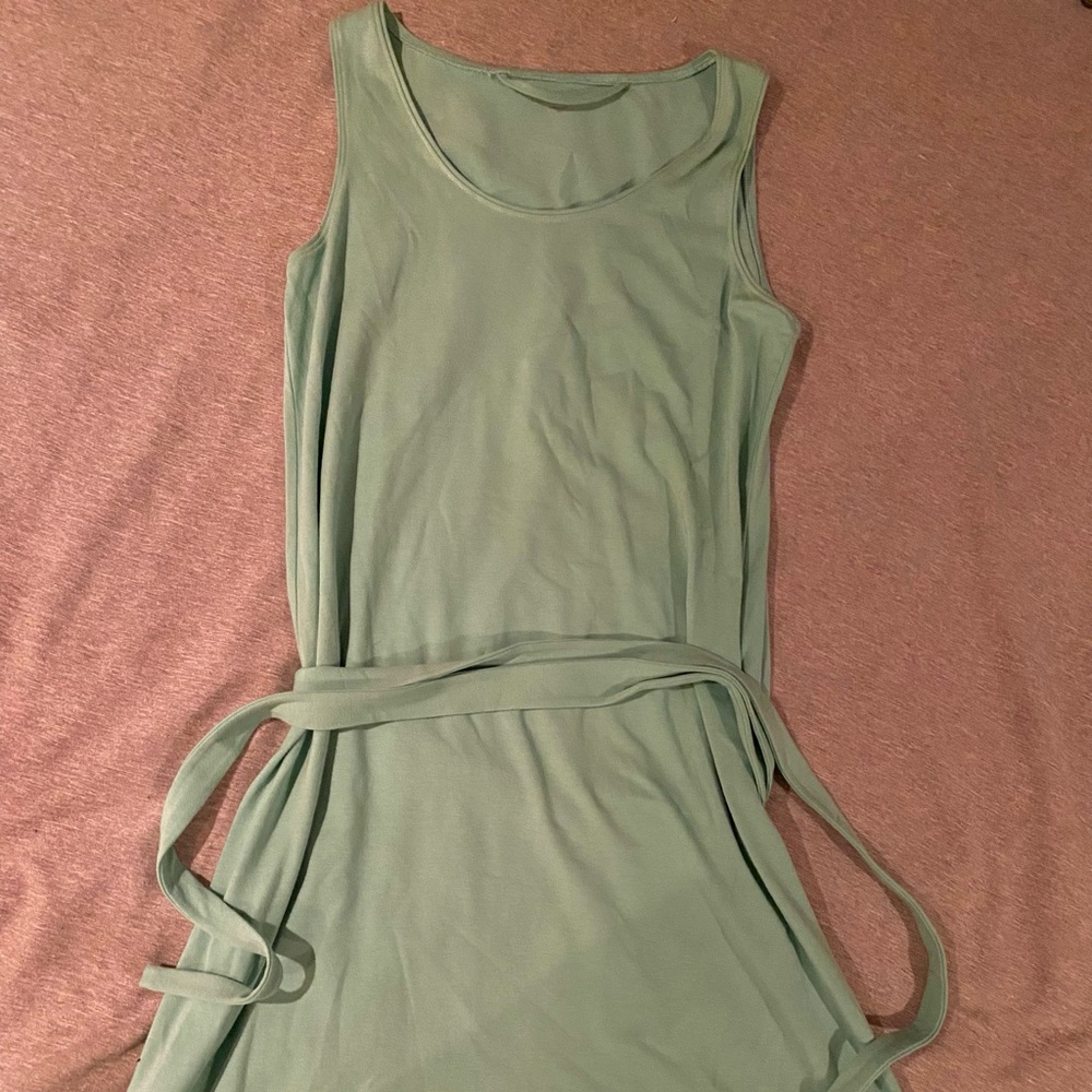 Eileen Fisher light sleeveless dress